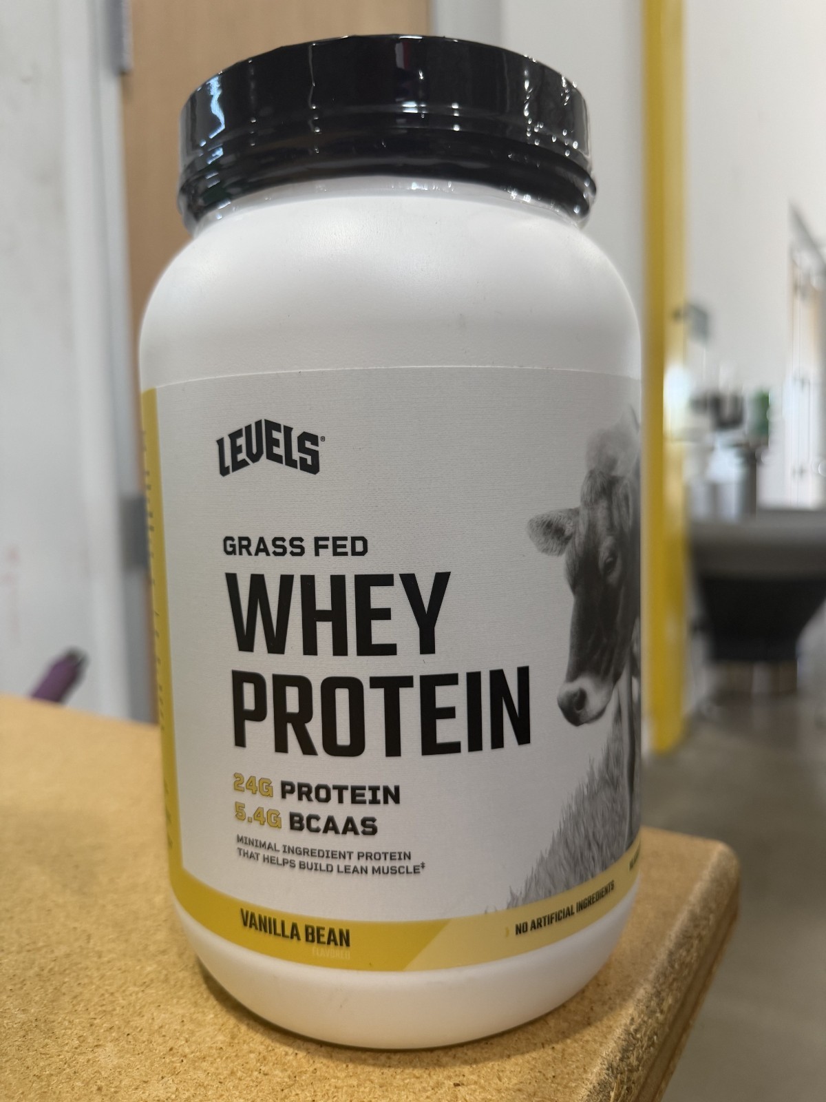 LEVELS GRASS FED WHEY PROTEIN, 2LBS – VANILLA BEAN – EXPIRY 12/26