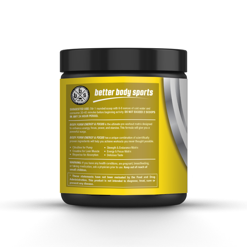 Bodyform Thermogenic Weight Management Powder – Lemonade