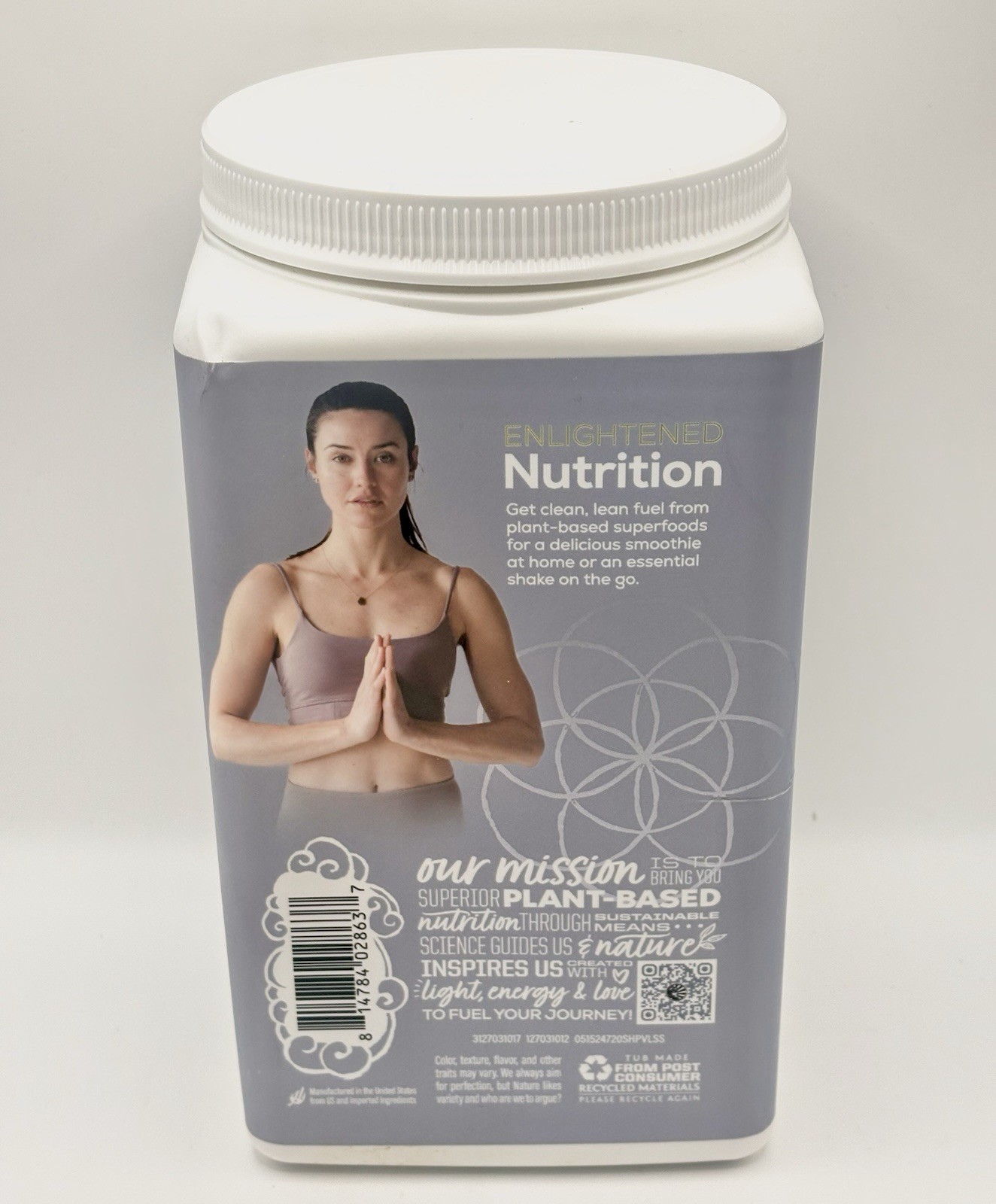 Sunwarrior Vegan Protein Superfood Shake Meal Replacement Organic Protein, 720g